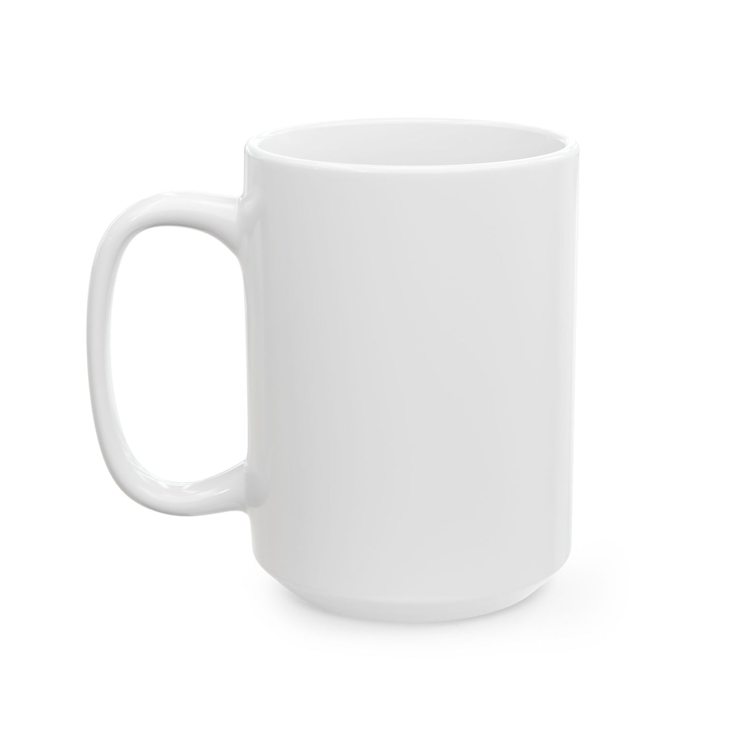 Blue Pink Green Joy Ceramic Mug, (11oz, 15oz)