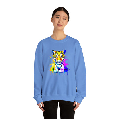 Vibrant Tiger Unisex Sweatshirt