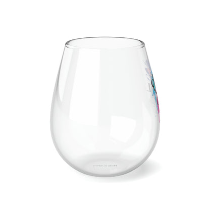 ArtnSoul Stemless Wine Glass, 11.75oz