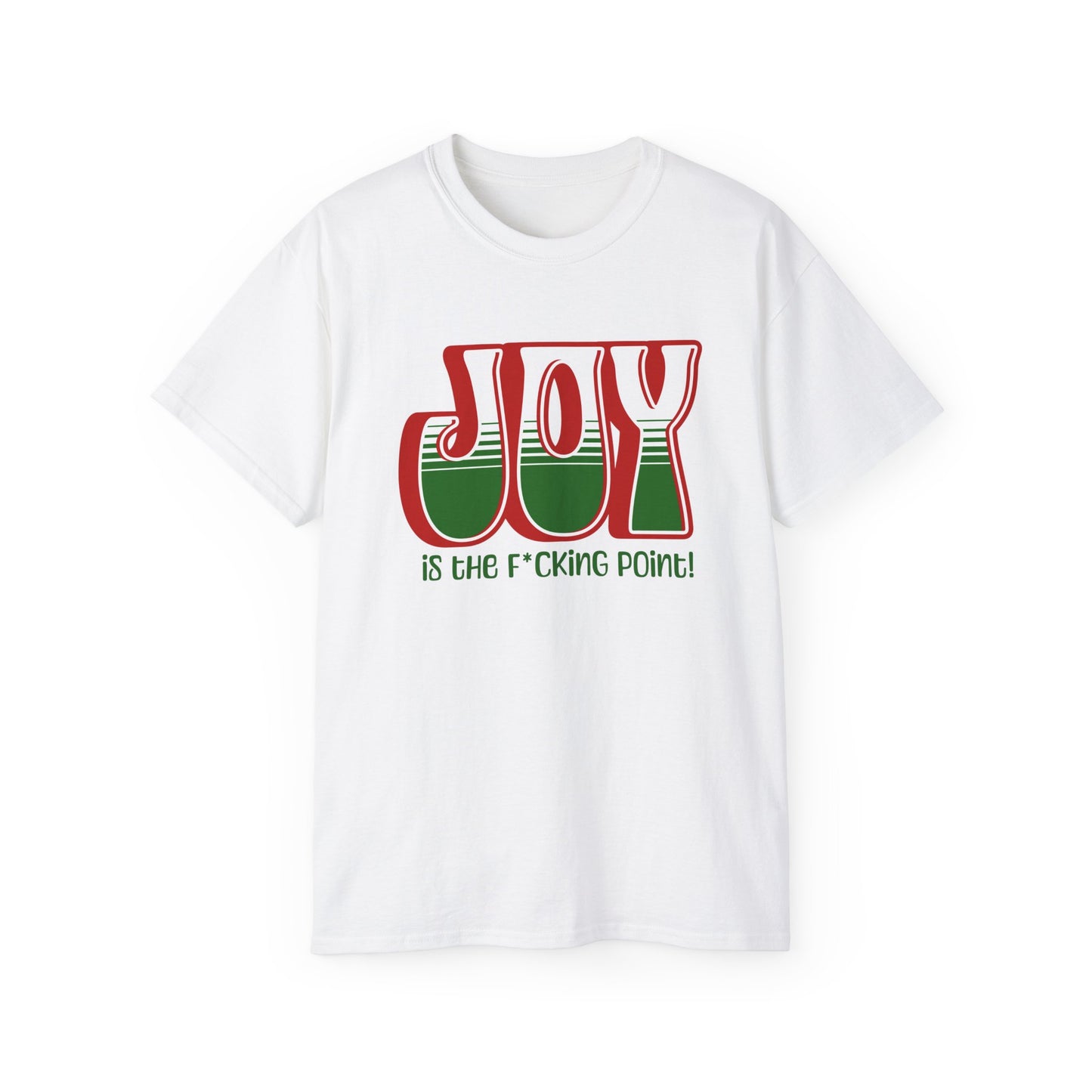 JOY (red holiday)  Unisex Ultra Cotton Tee