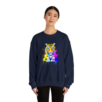 Vibrant Tiger Unisex Sweatshirt