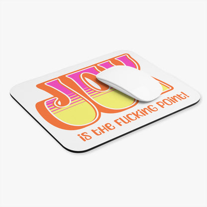 Orange Pink Yellow Joy Mouse Pad