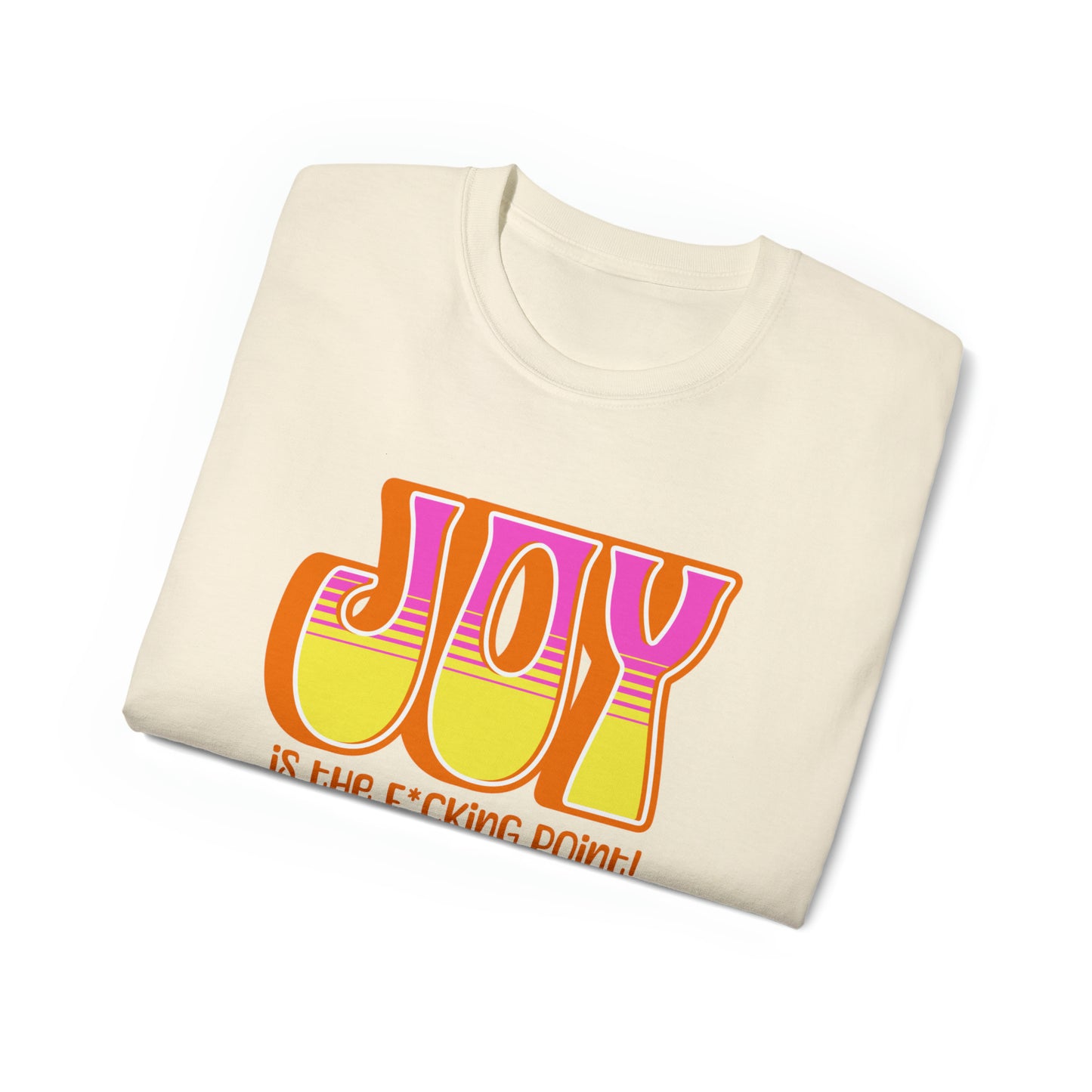 JOY (orange pink yellow)  Unisex Ultra Cotton Tee