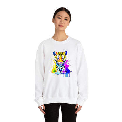 Vibrant Tiger Unisex Sweatshirt