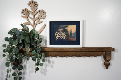 Focus On The Good WordArt Collage