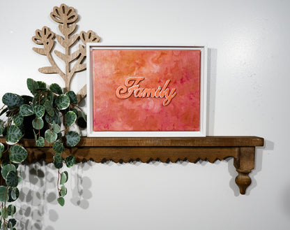 Family WordArt Collage