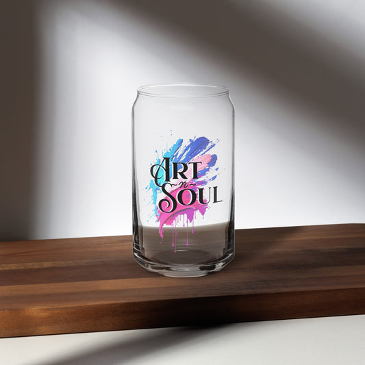 ArtnSoul Can-shaped glass