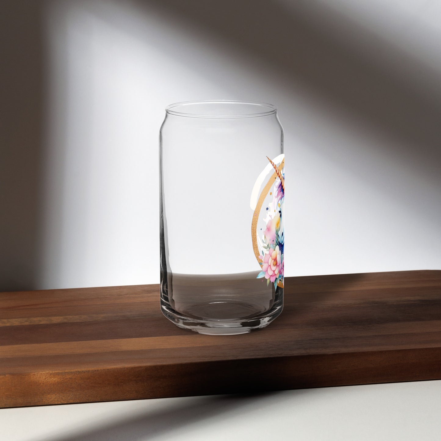 Unicorn Can-shaped glass