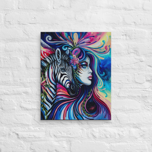 Wild Abandon Canvas Print