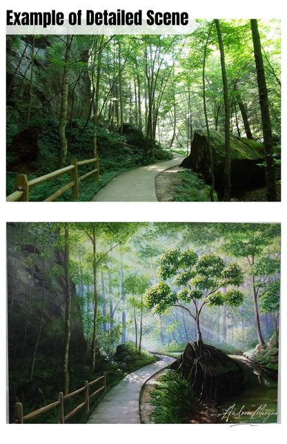 Custom Painting, Painting from your photo, Landscape Painting, Portrait Painting, Custom Pet Painting, Animal Painting, Custom Portrait