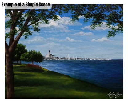 Custom Painting, Painting from your photo, Landscape Painting, Portrait Painting, Custom Pet Painting, Animal Painting, Custom Portrait