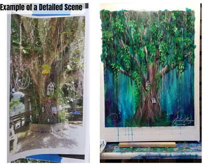 Custom Painting, Painting from your photo, Landscape Painting, Portrait Painting, Custom Pet Painting, Animal Painting, Custom Portrait