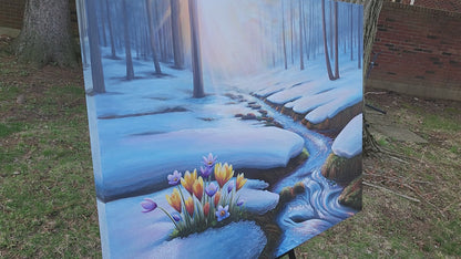 New! Spring Thaw Original Art