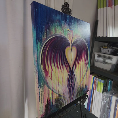 Rising from the Ashes Original Art