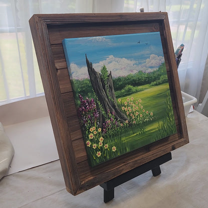 Guardian of Blossoms Original Art