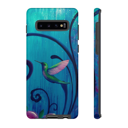 Hummingbird Swirl (Come Alive) Phone Case