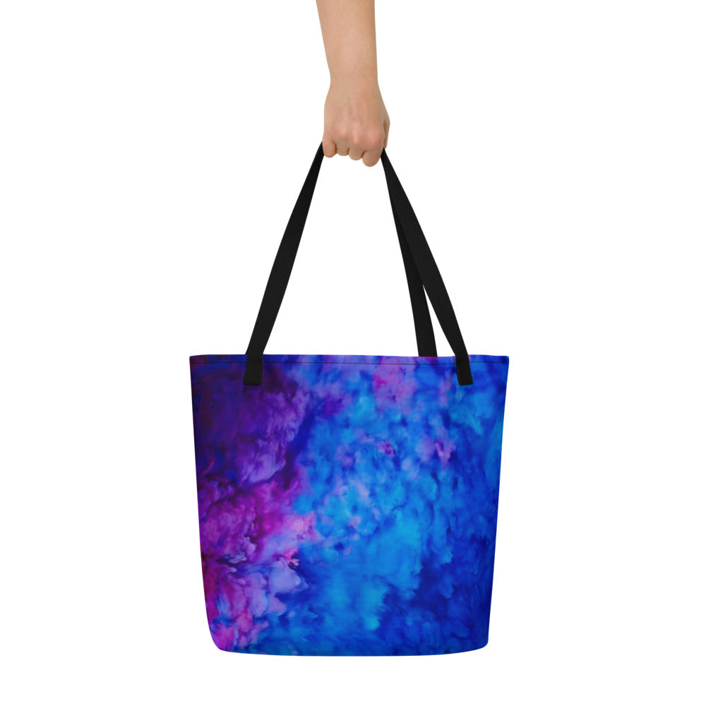 Effervescent Sky Large Tote w/ Pocket