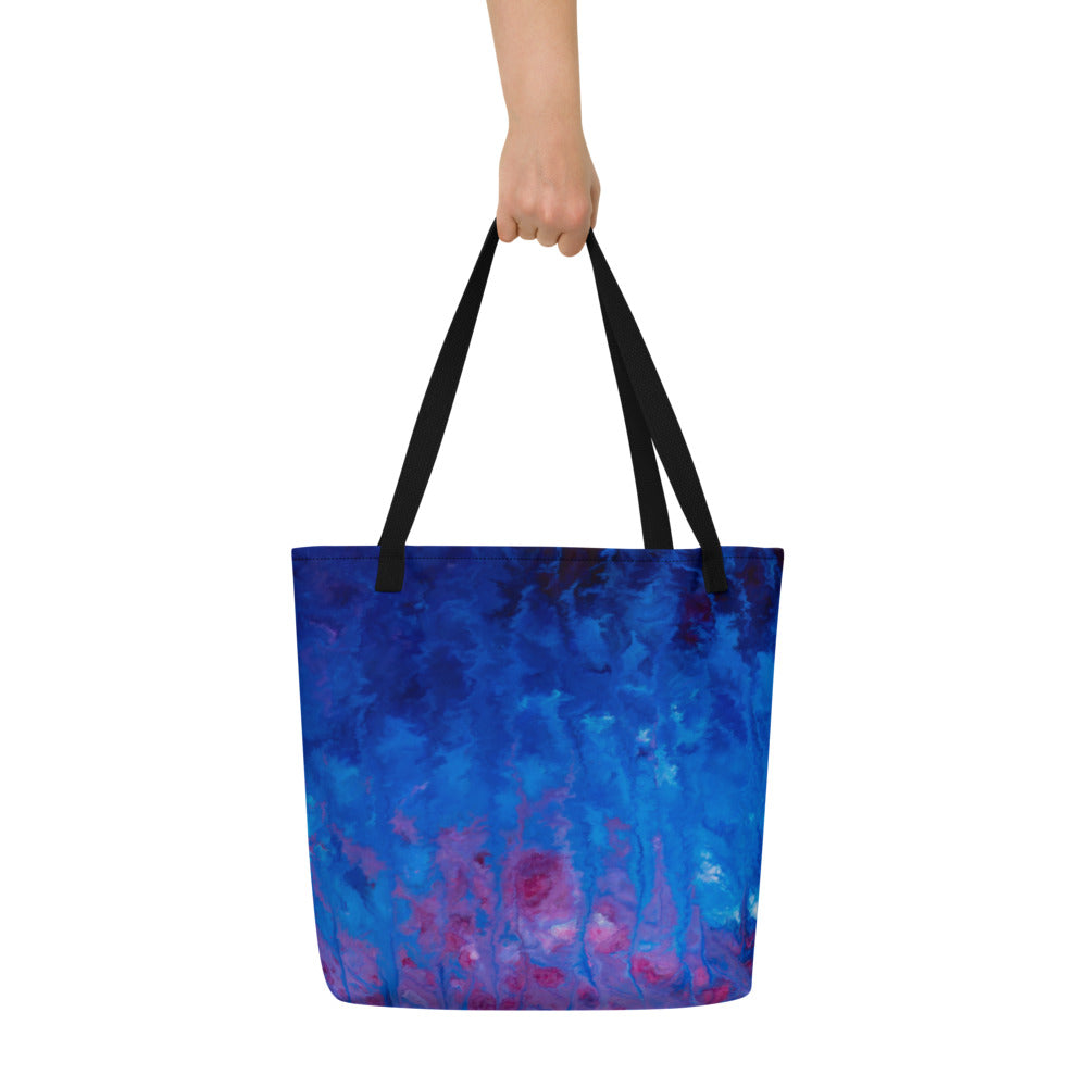 Sapphire Rinse Large Tote w/ Pocket