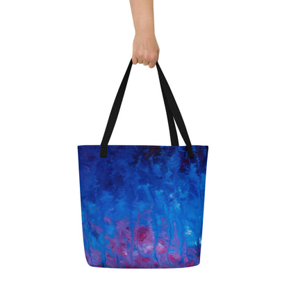 Sapphire Rinse Large Tote w/ Pocket