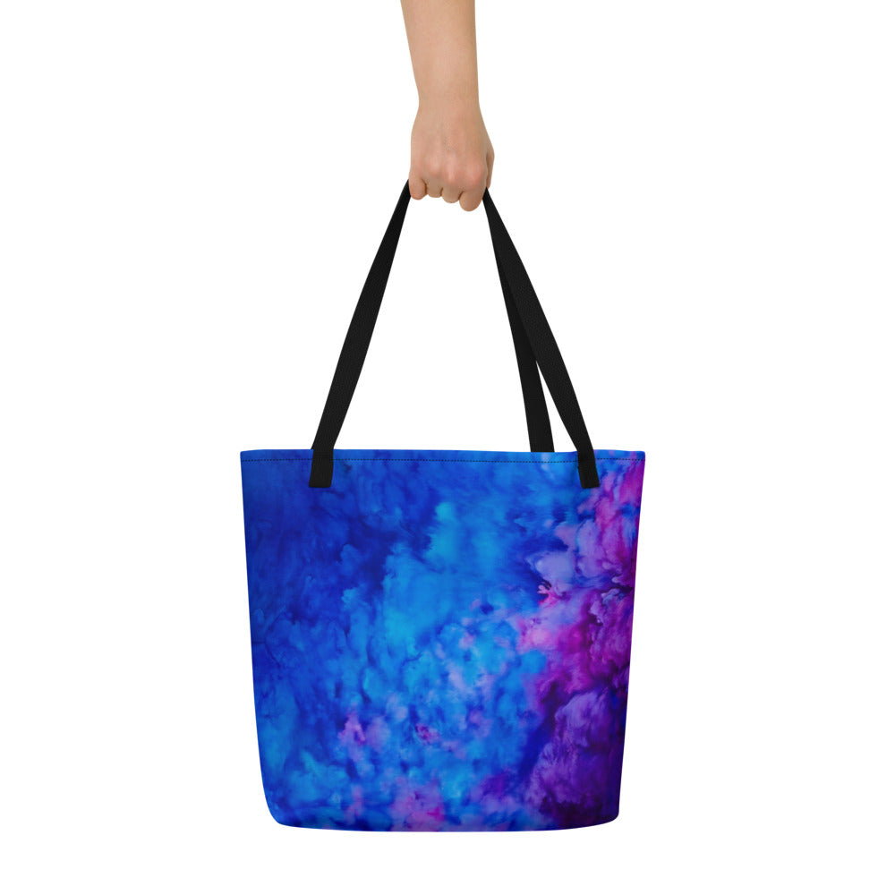 Effervescent Sky Large Tote w/ Pocket