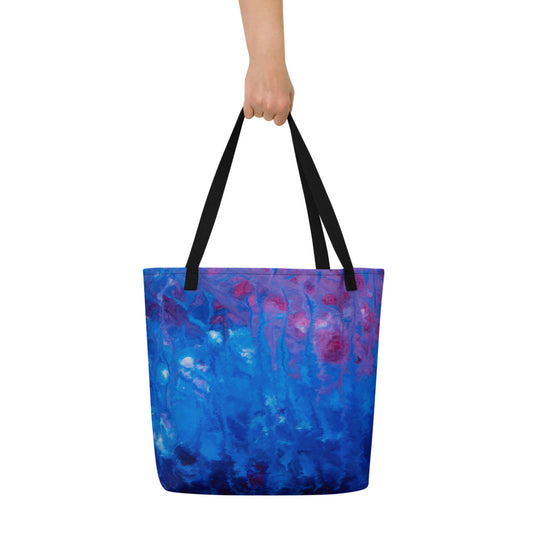 Sapphire Rinse Large Tote w/ Pocket